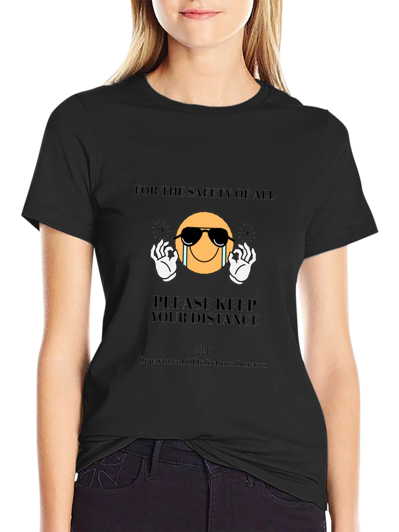 Social Distancing T-Shirt: Safety First