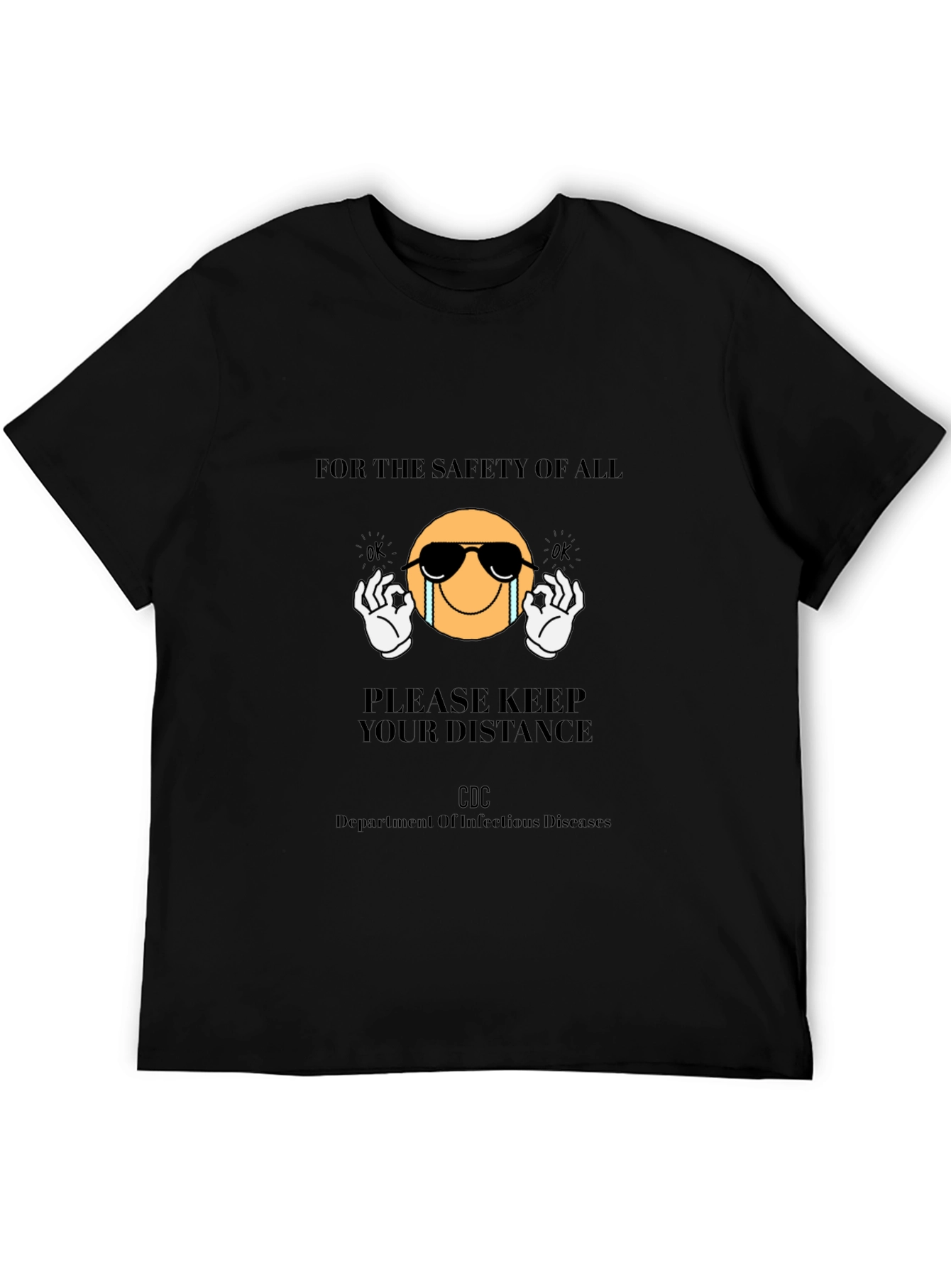 Social Distancing T-Shirt: Safety First
