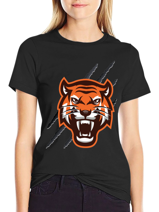 Black Tiger Graphic Tee - Fierce Style!