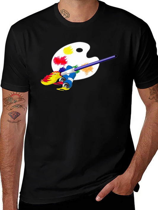 Artist Palette T-Shirt - Creative Design