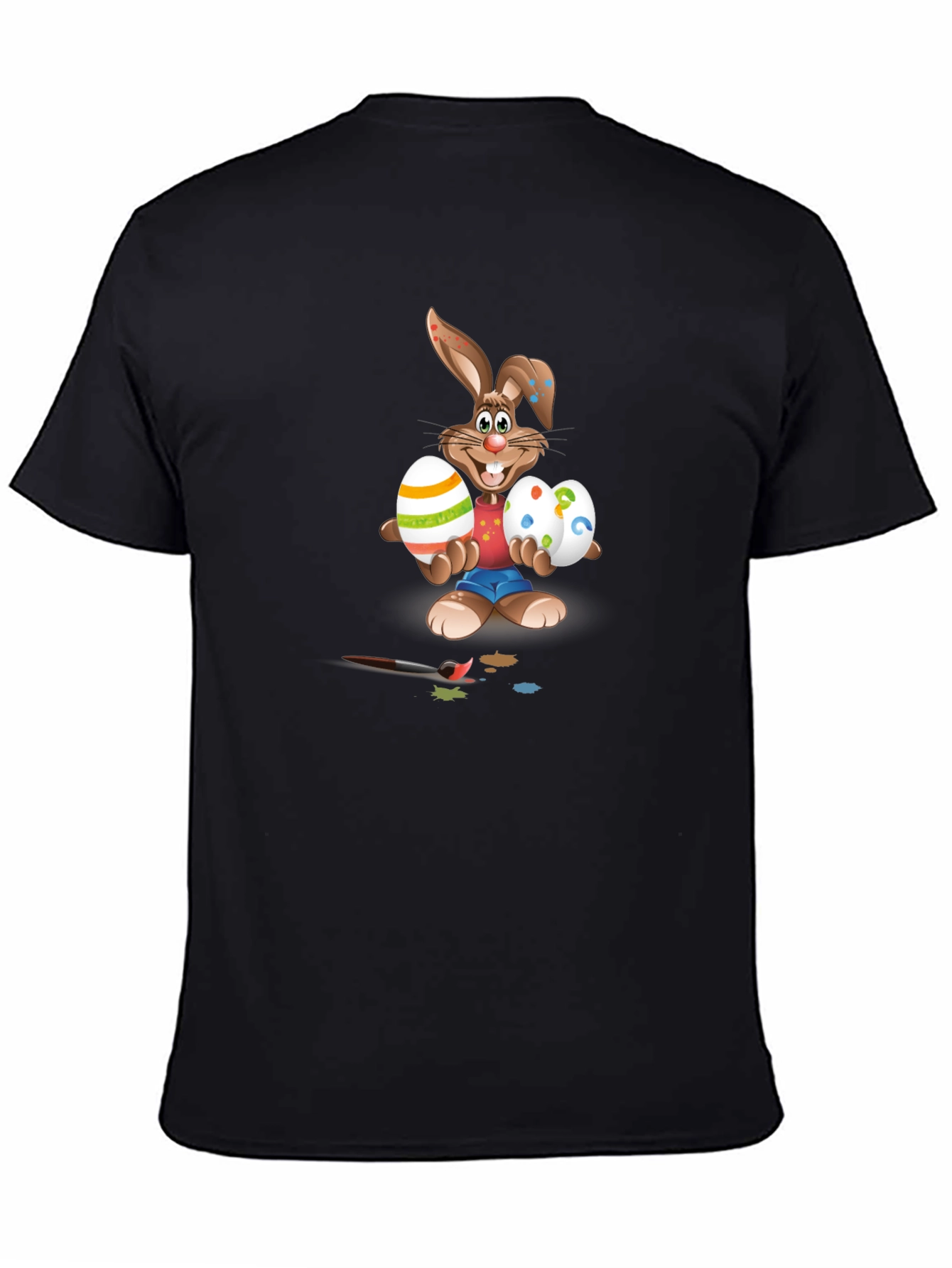 Easter Bunny Painting Eggs T-Shirt