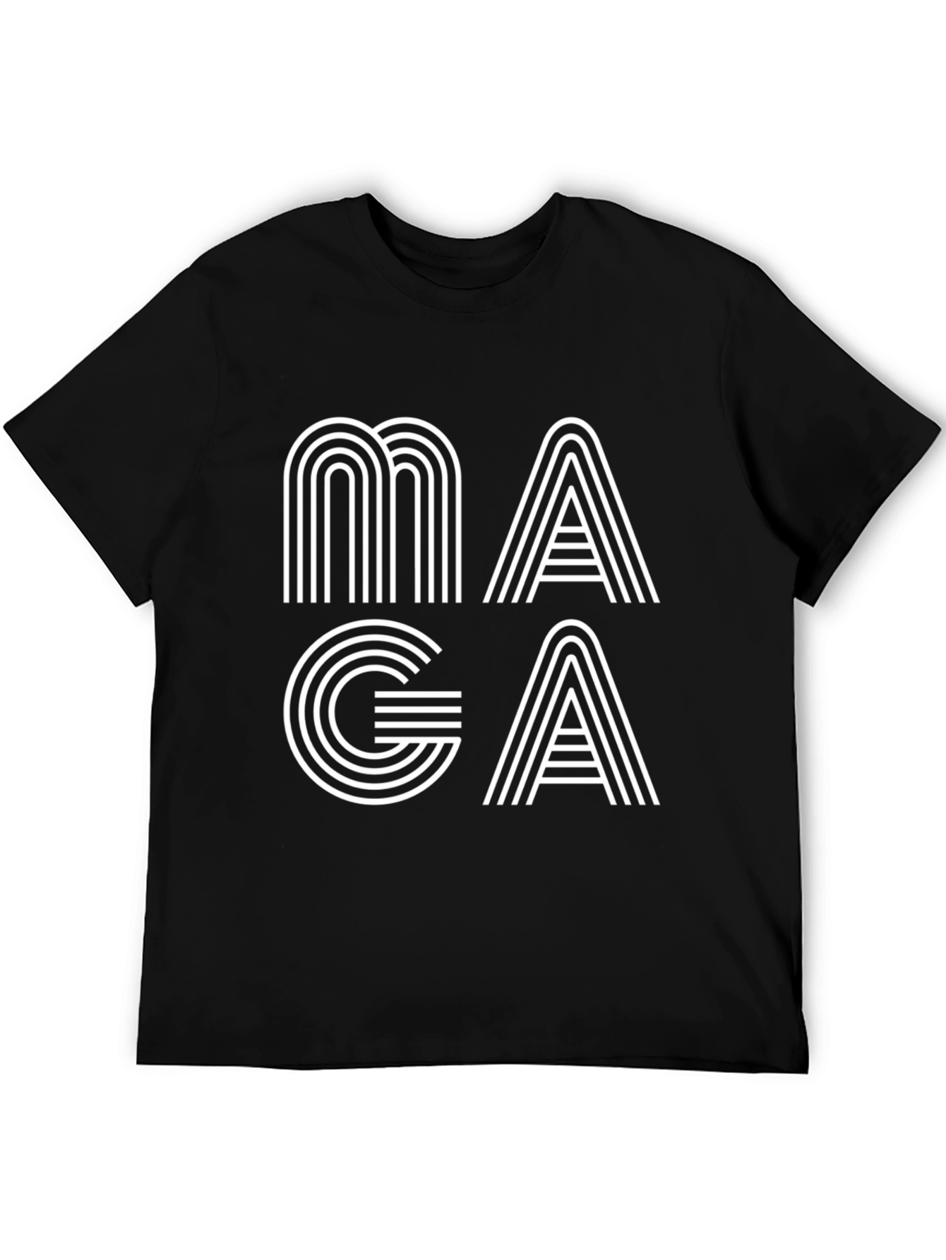 Modern Graphic Tee: Bold Letter Design