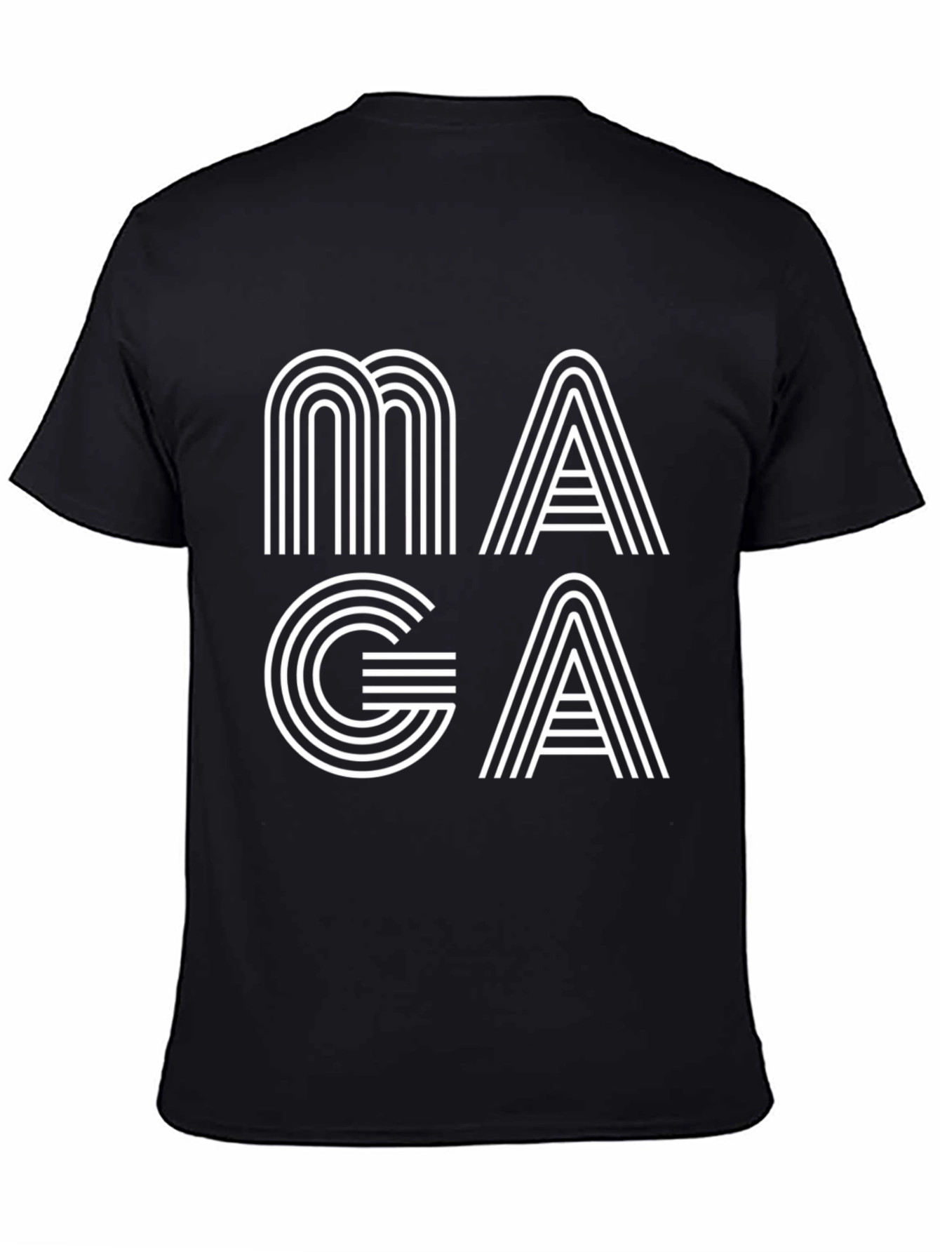 Modern Graphic Tee: Bold Letter Design
