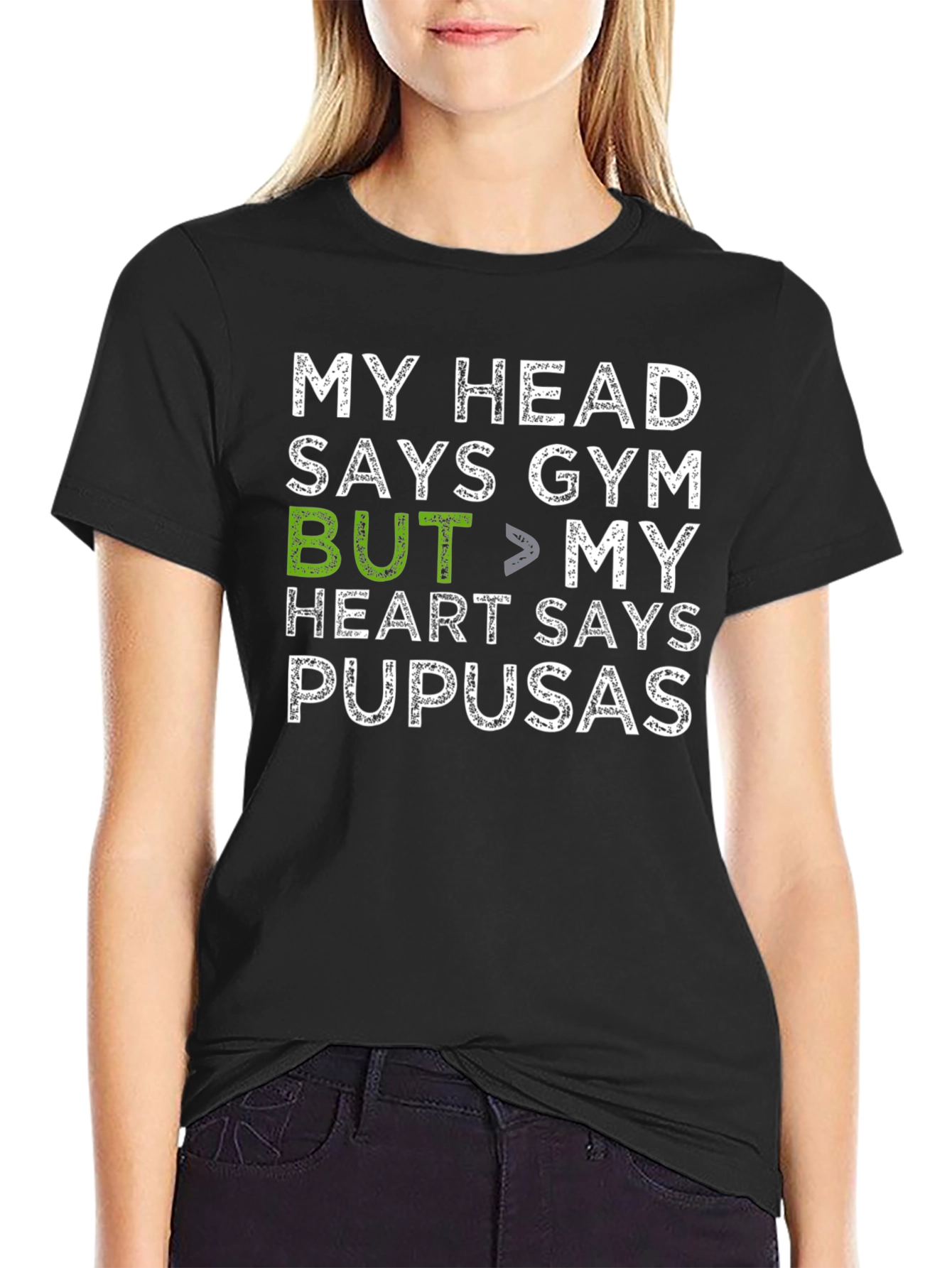 Gym vs Pupusas Graphic Tee
