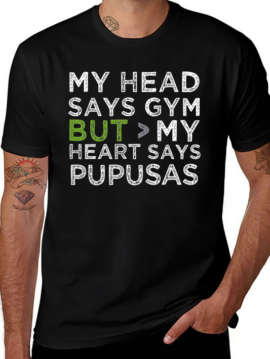 Gym vs Pupusas Graphic Tee