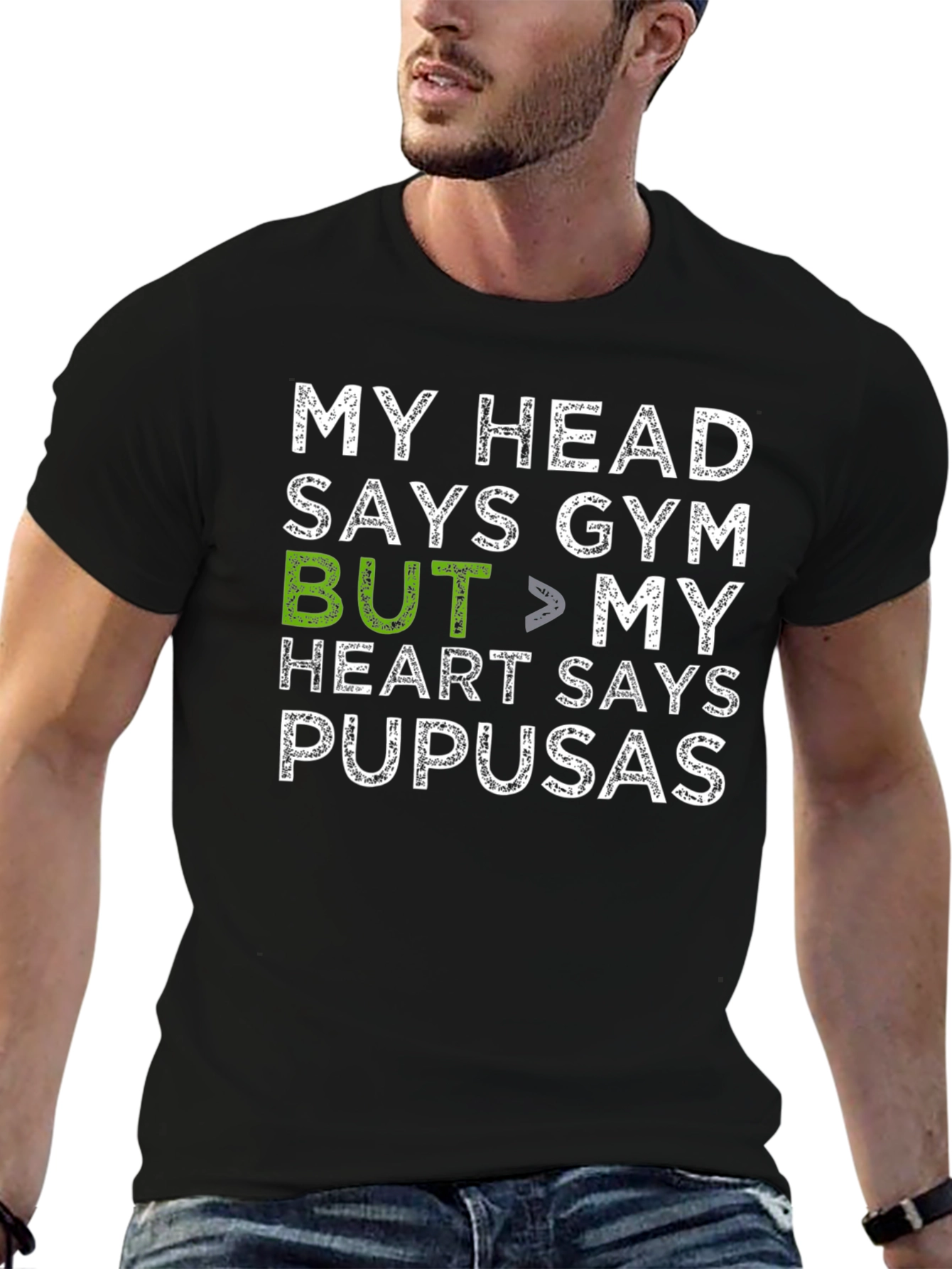 Gym vs Pupusas Graphic Tee