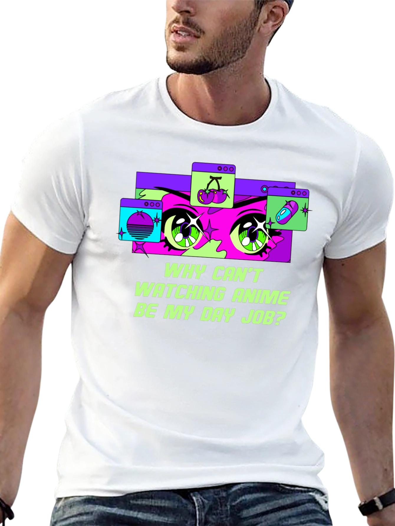 Anime Lovers Graphic T-Shirt