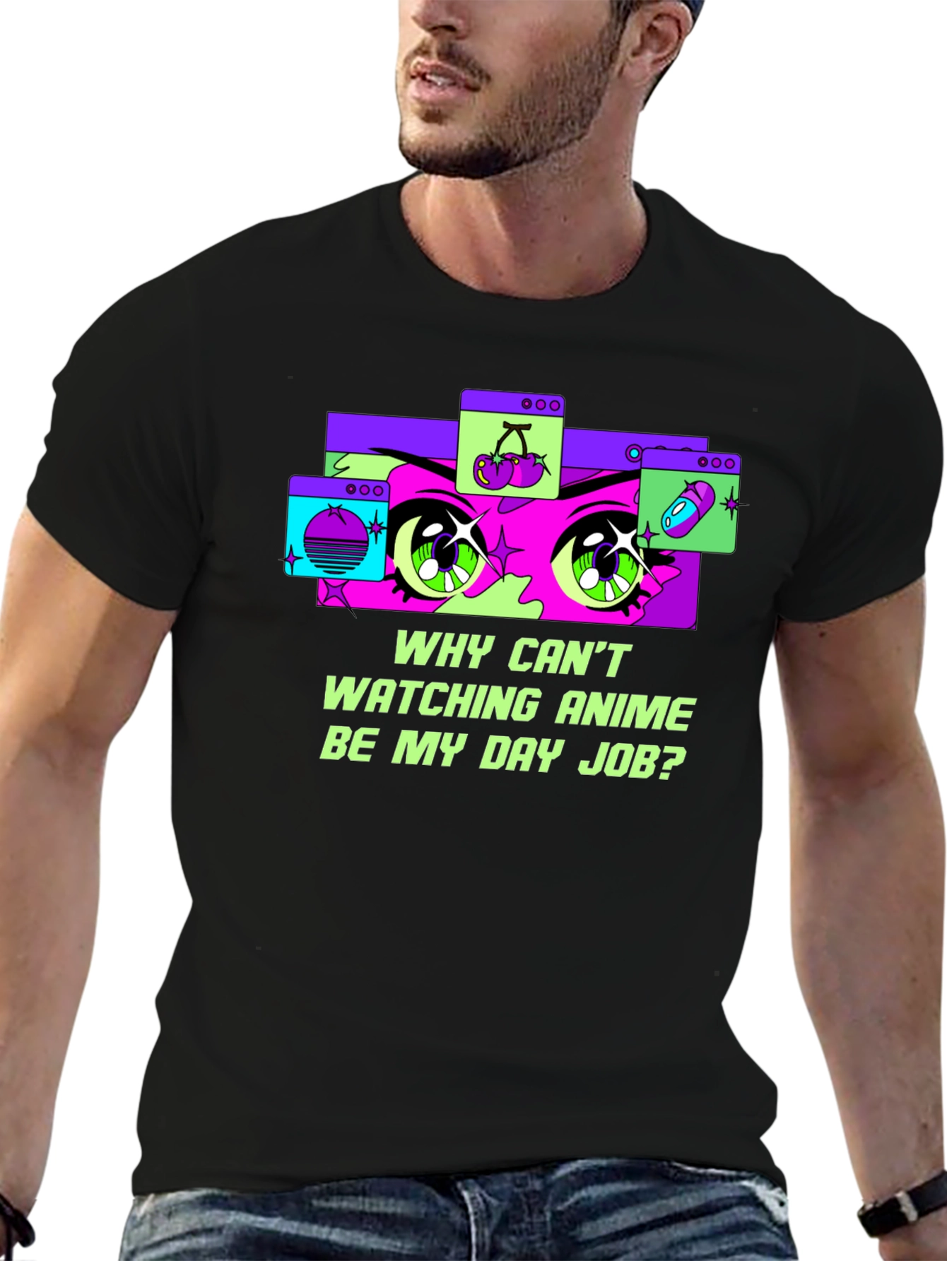Anime Lovers Graphic T-Shirt