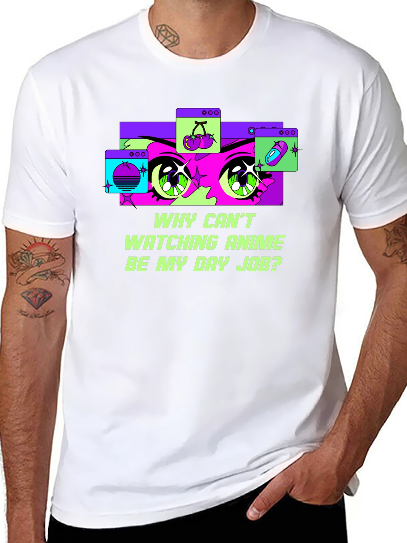 Anime Lovers Graphic T-Shirt