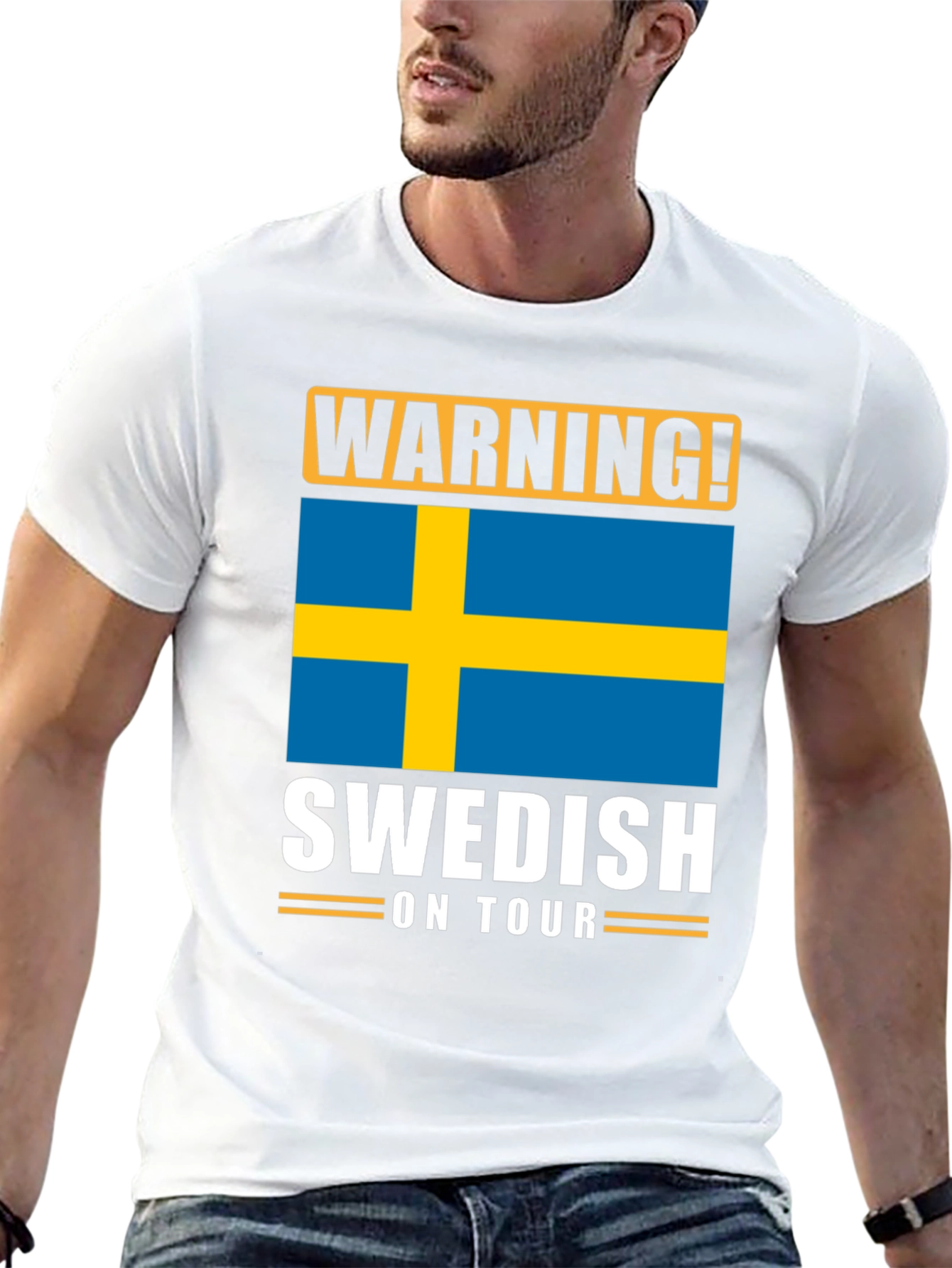 Warning! Swedish on Tour T-Shirt