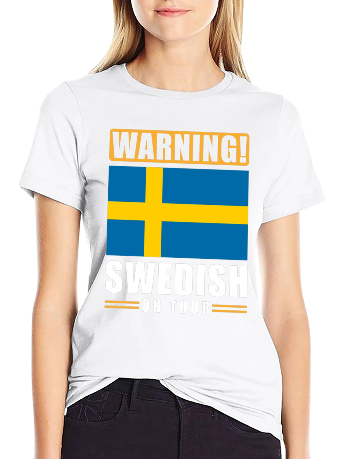 Warning! Swedish on Tour T-Shirt
