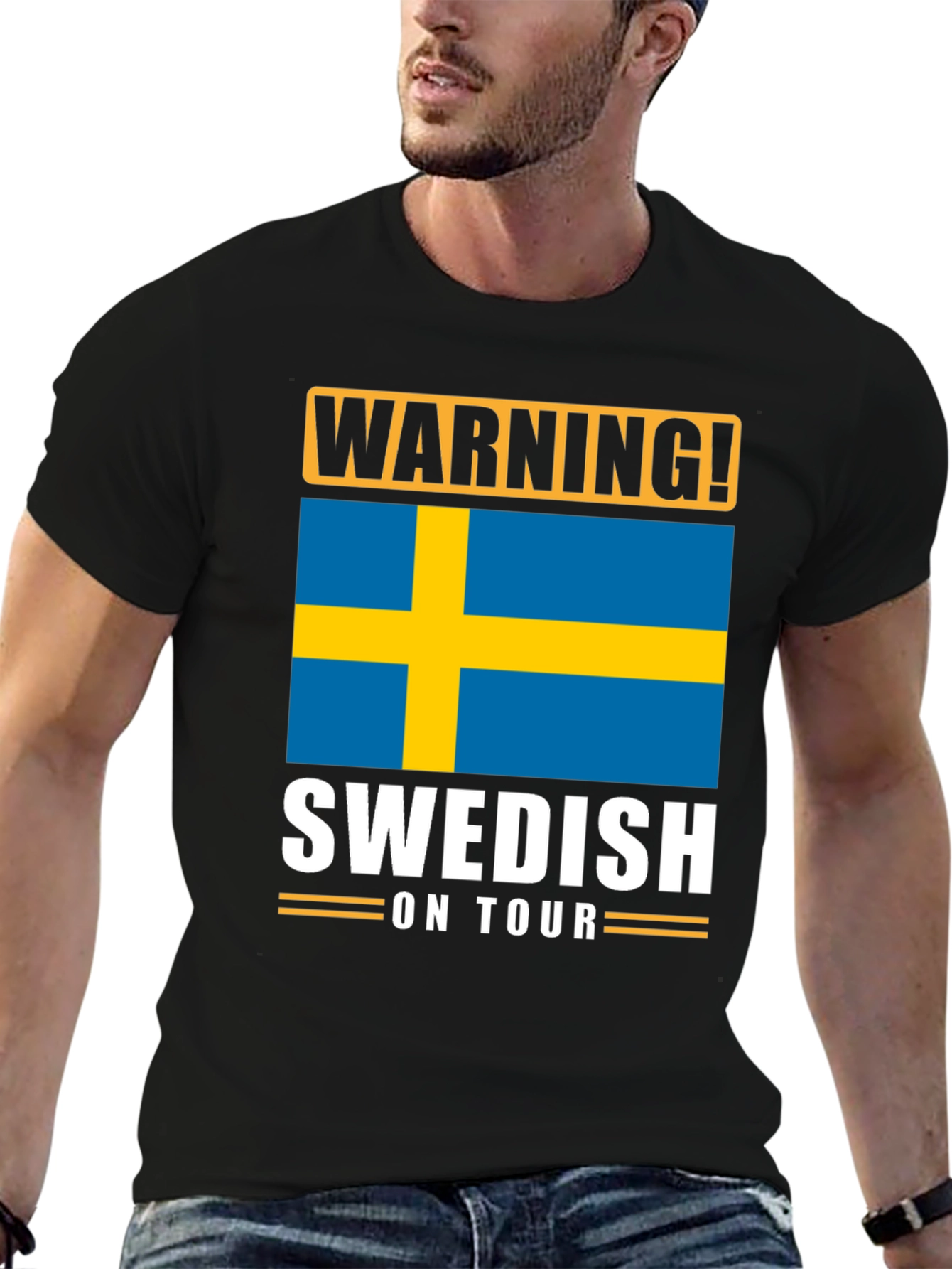 Warning! Swedish on Tour T-Shirt