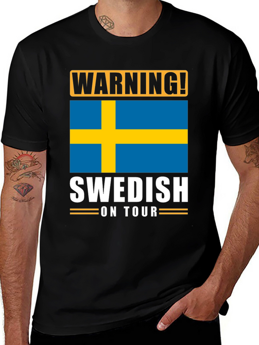 Warning! Swedish on Tour T-Shirt