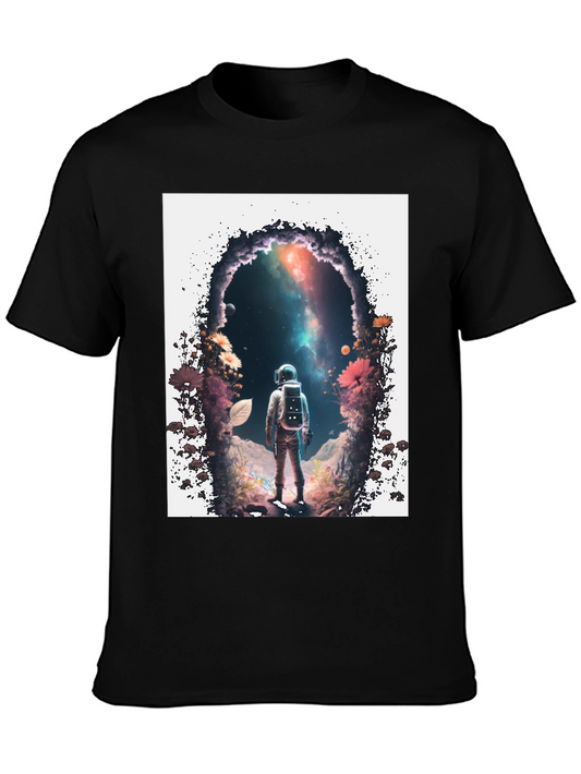 Astronaut Portal Graphic T-Shirt