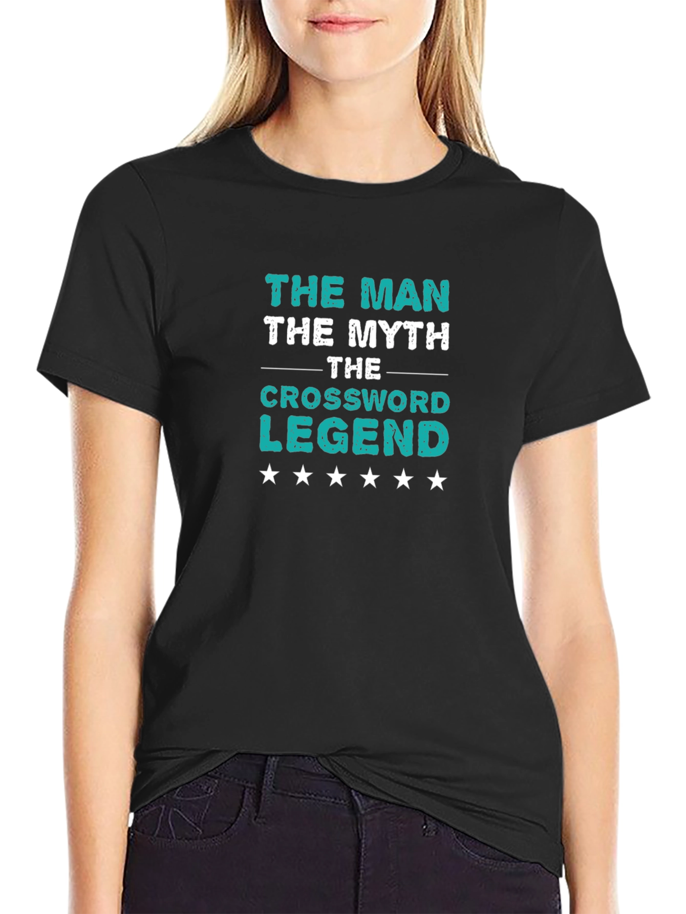 The Crossword Legend T-Shirt - Mythical Mans Tee