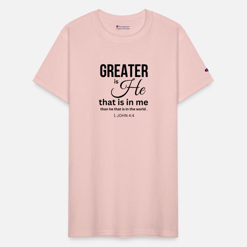 1 John 4:4 - Greater is He that is in me Scripture