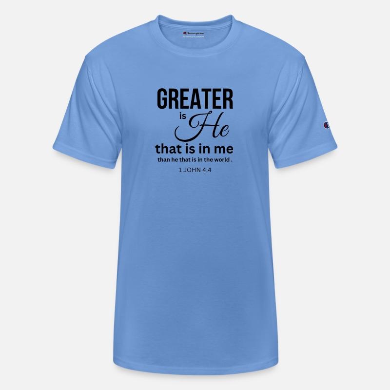 1 John 4:4 - Greater is He that is in me Scripture