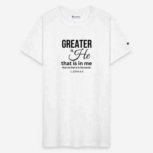 1 John 4:4 - Greater is He that is in me Scripture