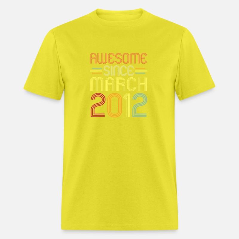 11th Birthday Gifts Awesome Since March 2012 11 Ye