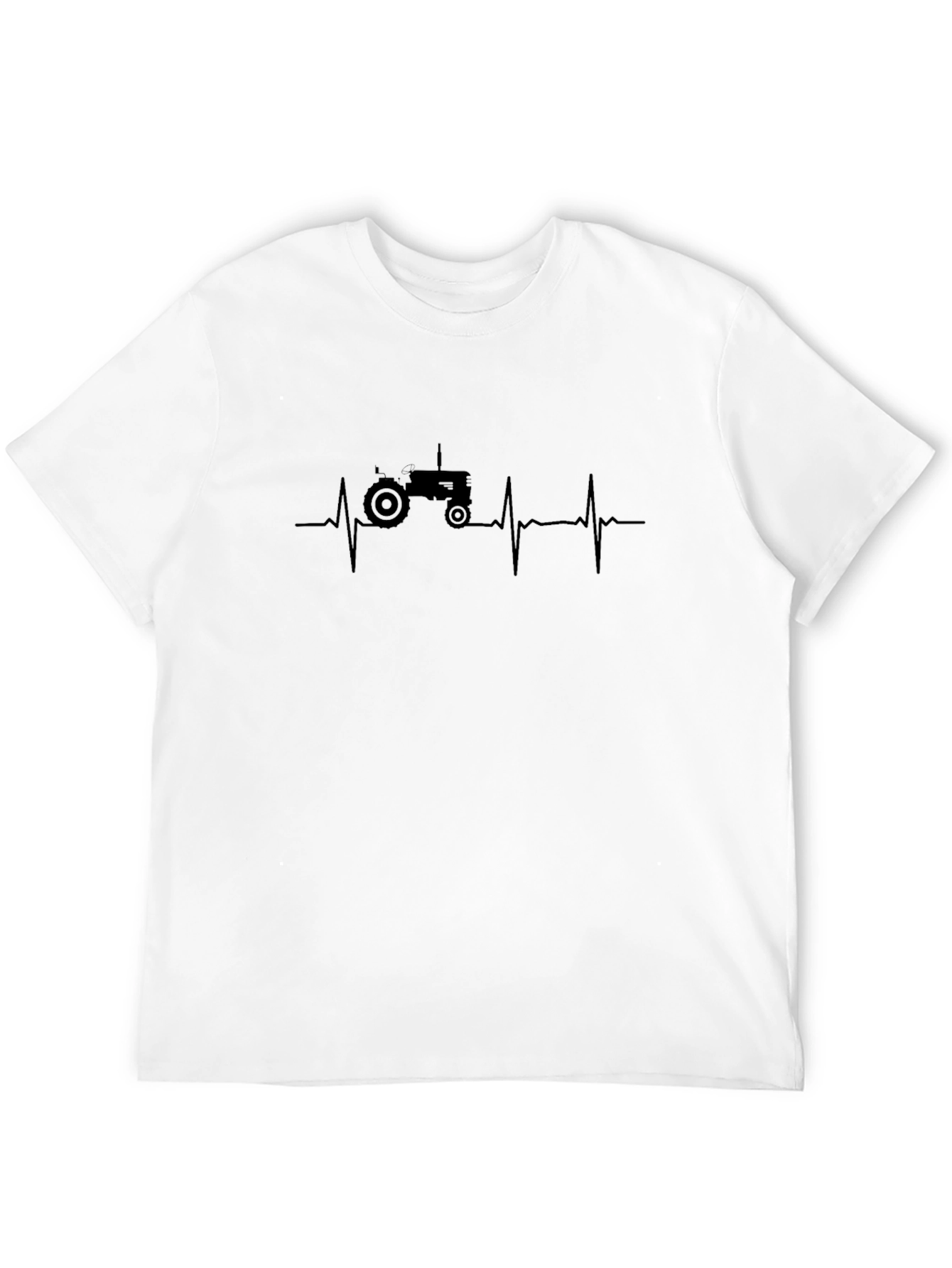 Tractor Heartbeat T-Shirt - Farming Life Tee