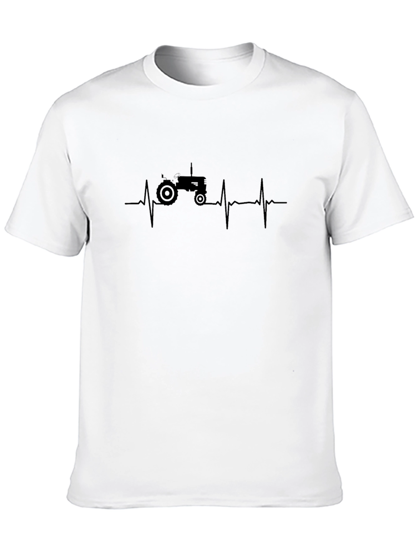Tractor Heartbeat T-Shirt - Farming Life Tee