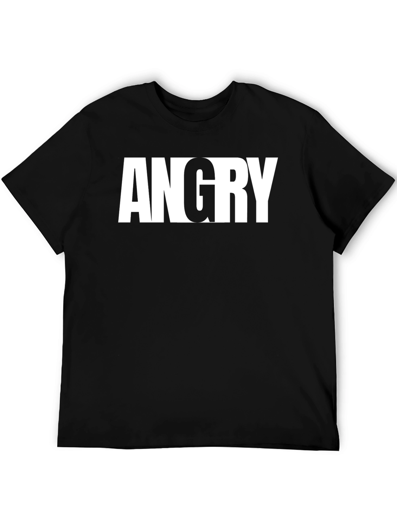 Angry Graphic Tee - Bold Statement Shirt