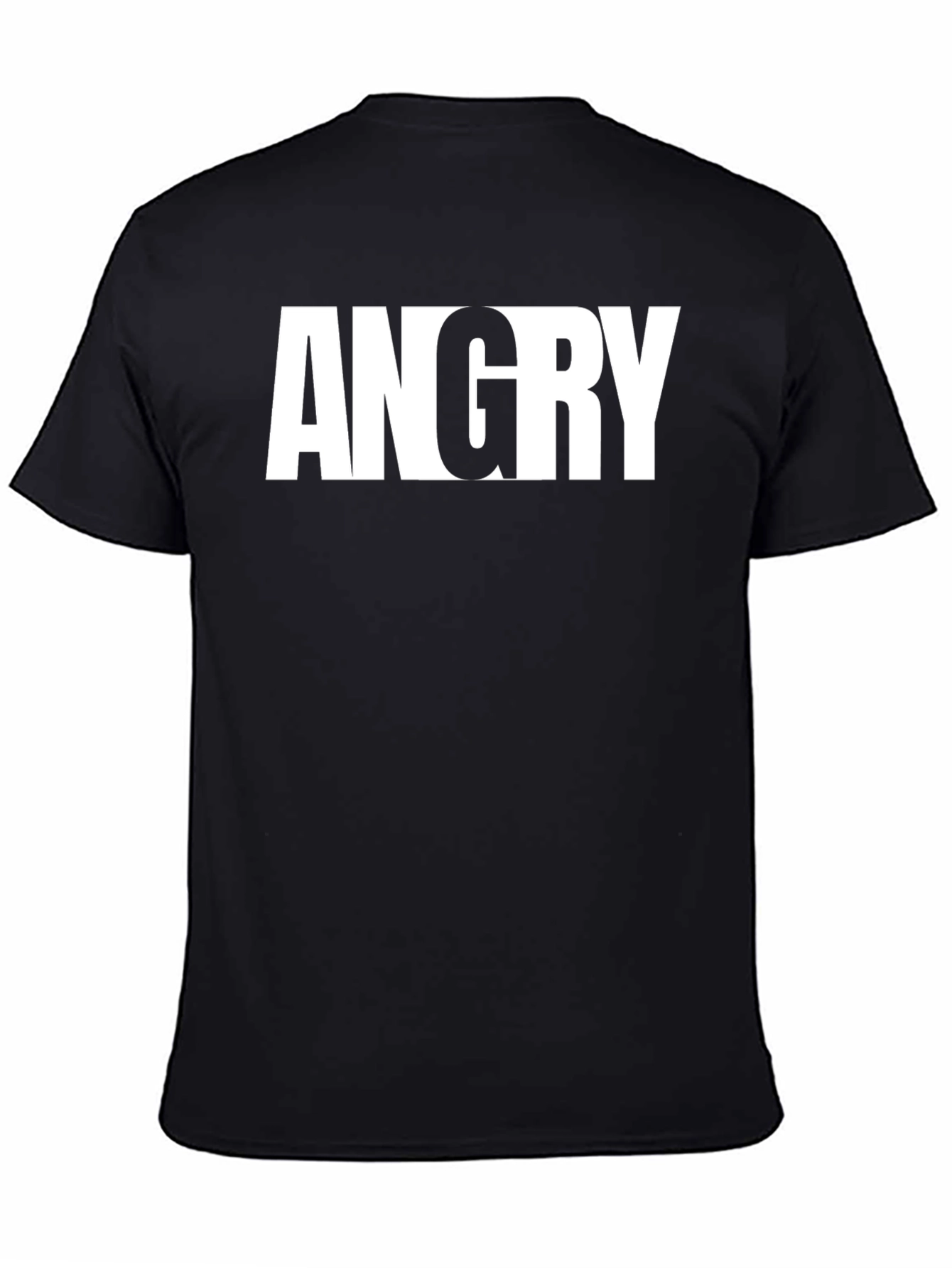 Angry Graphic Tee - Bold Statement Shirt