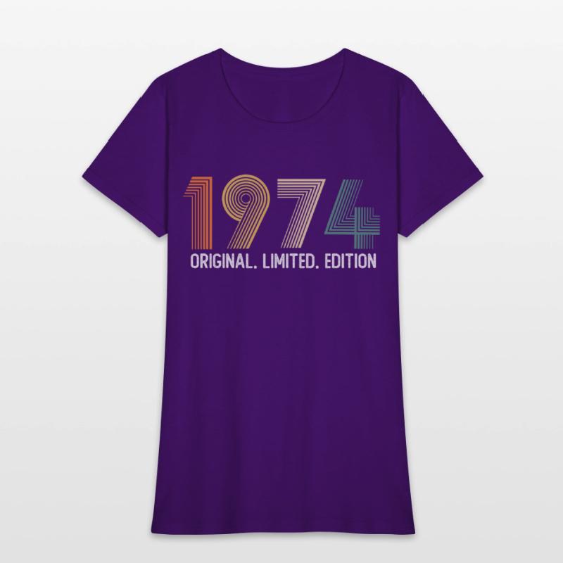 1974 Vintage Birthday since in 1974