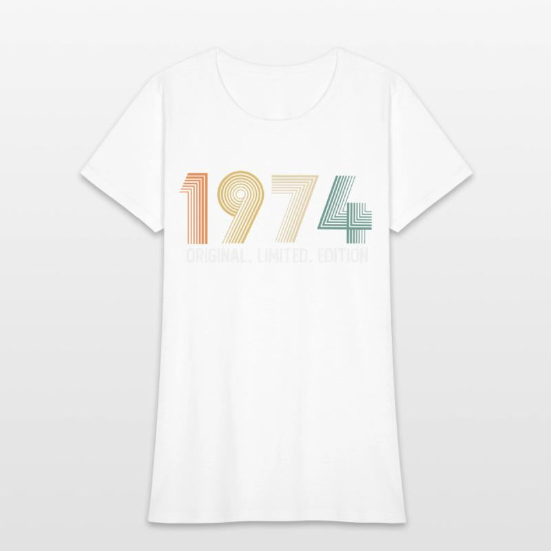 1974 Vintage Birthday since in 1974