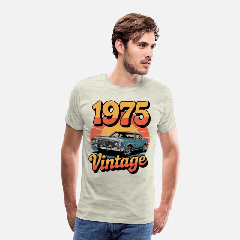 1975 Vintage Muscle Car Birthday gift