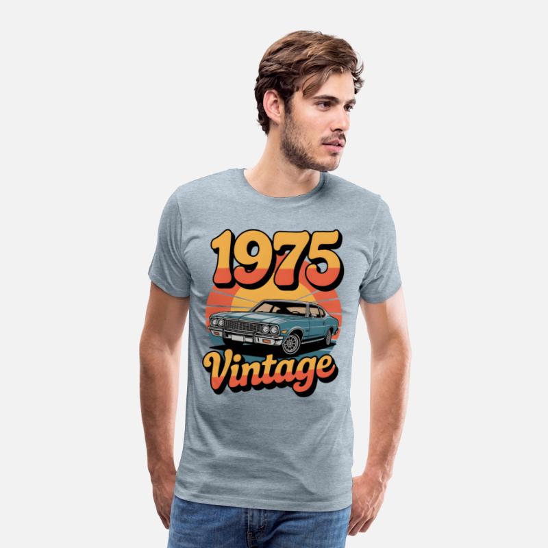1975 Vintage Muscle Car Birthday gift