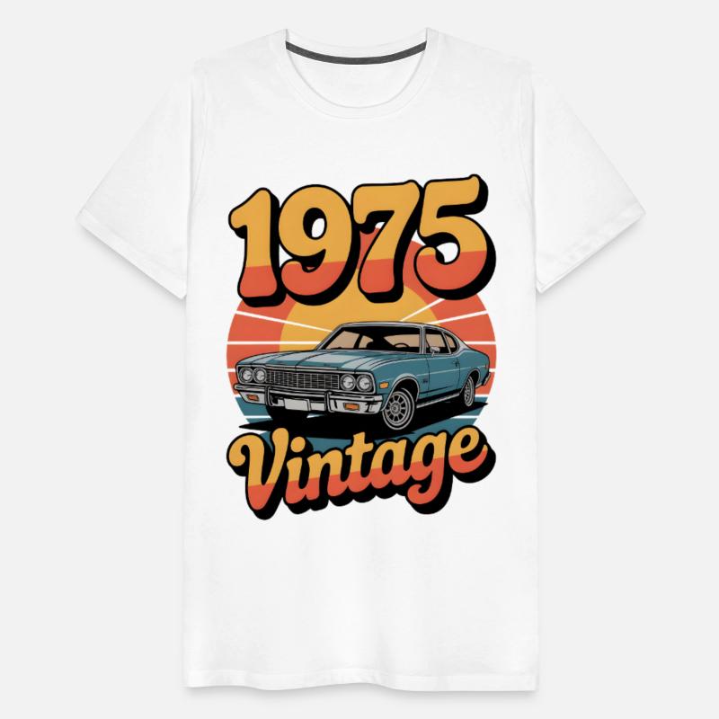 1975 Vintage Muscle Car Birthday gift