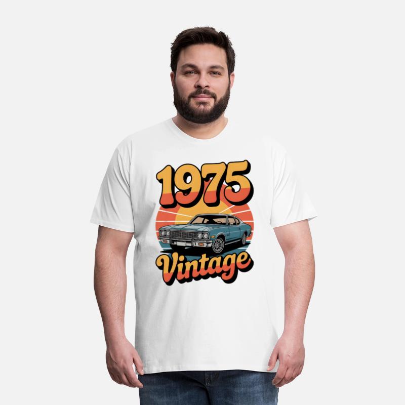 1975 Vintage Muscle Car Birthday gift