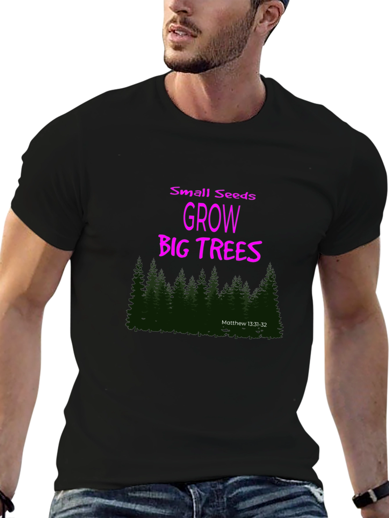 Small Seeds Grow Big Trees Graphic T-Shirt