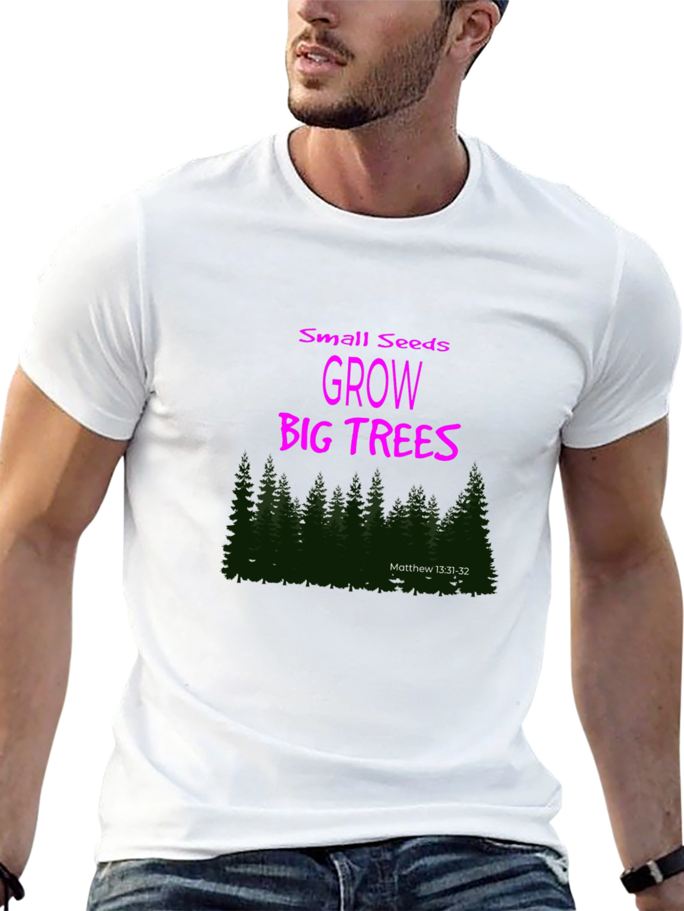 Small Seeds Grow Big Trees Graphic T-Shirt
