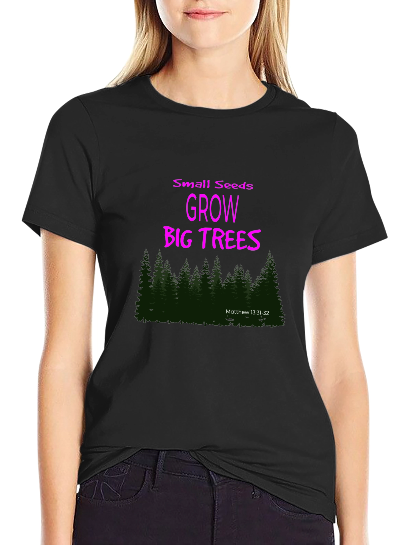 Small Seeds Grow Big Trees Graphic T-Shirt
