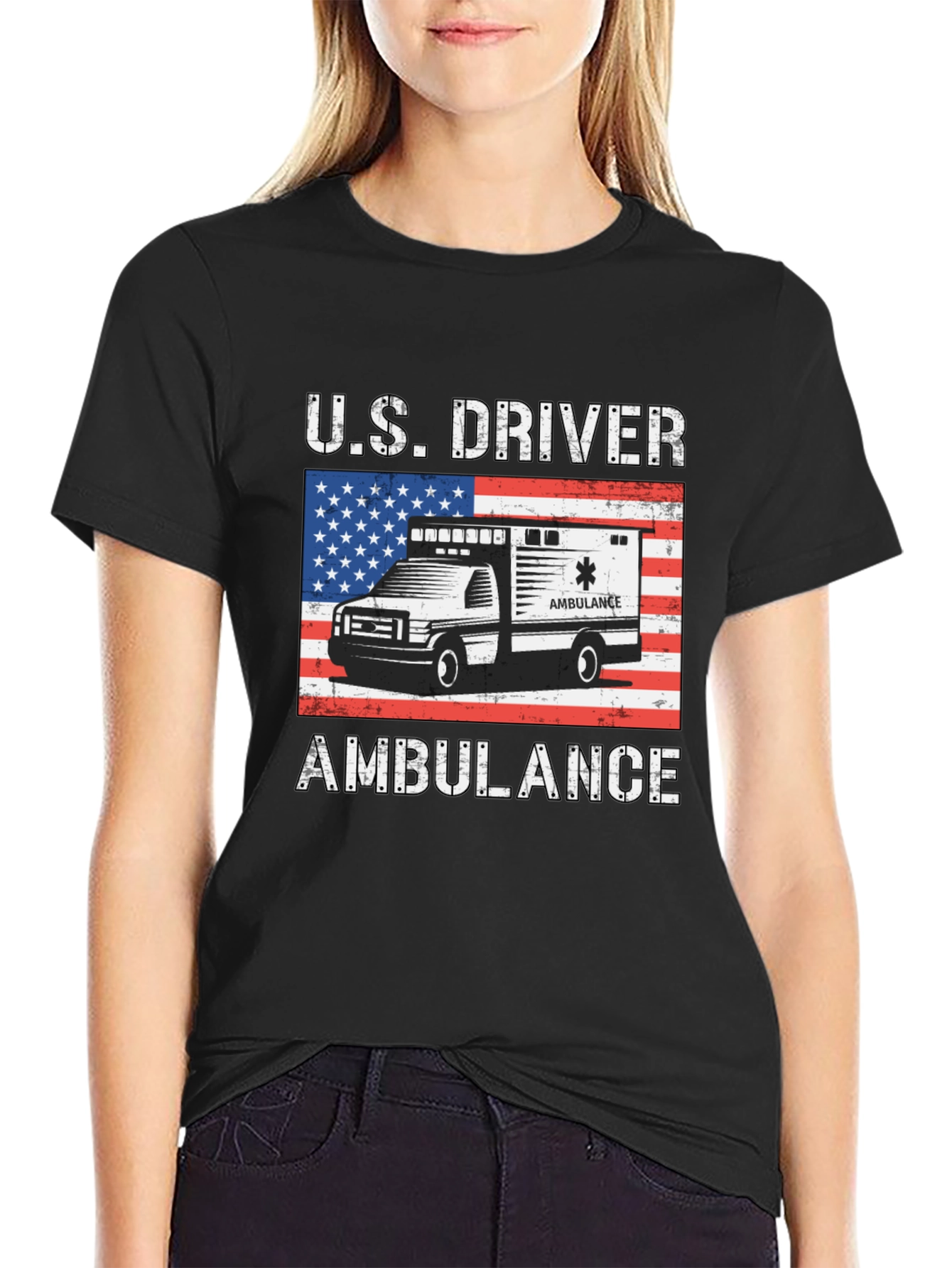 U.S. Driver Ambulance Graphic Tee