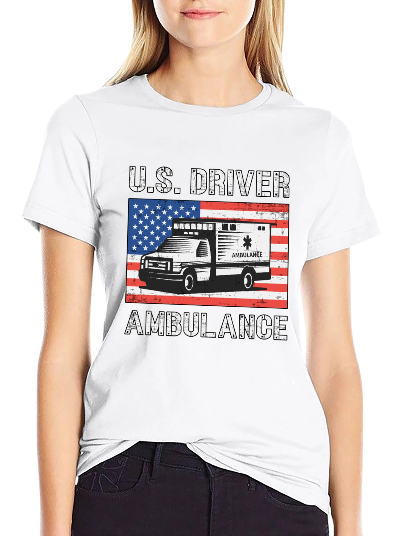 U.S. Driver Ambulance Graphic Tee