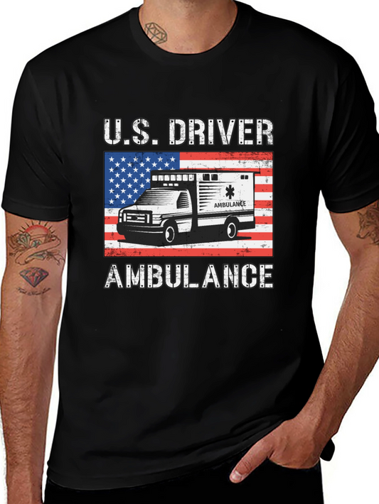 U.S. Driver Ambulance Graphic Tee