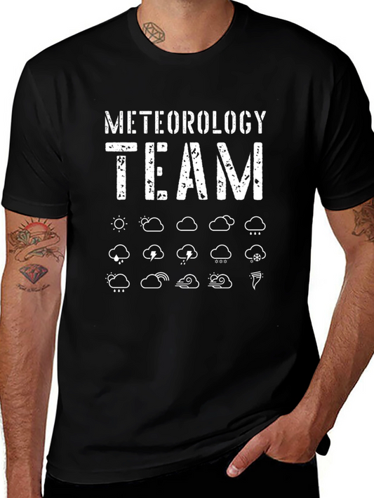 Meteorology Team T-Shirt - Weather Science Tee