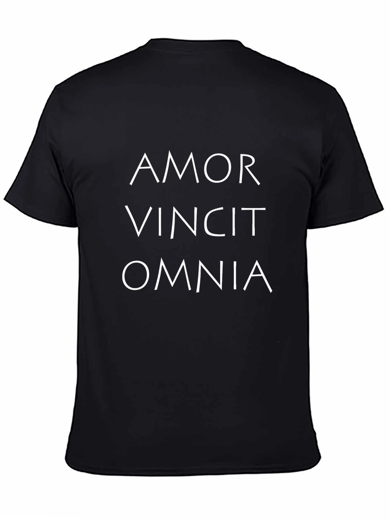 Amor Vincit Omnia Black T-Shirt