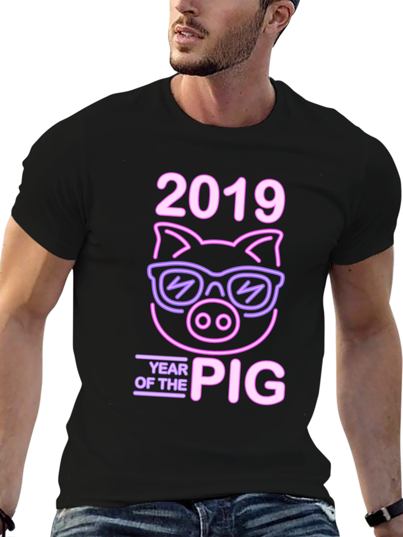2019 Year of the Pig Graphic T-Shirt