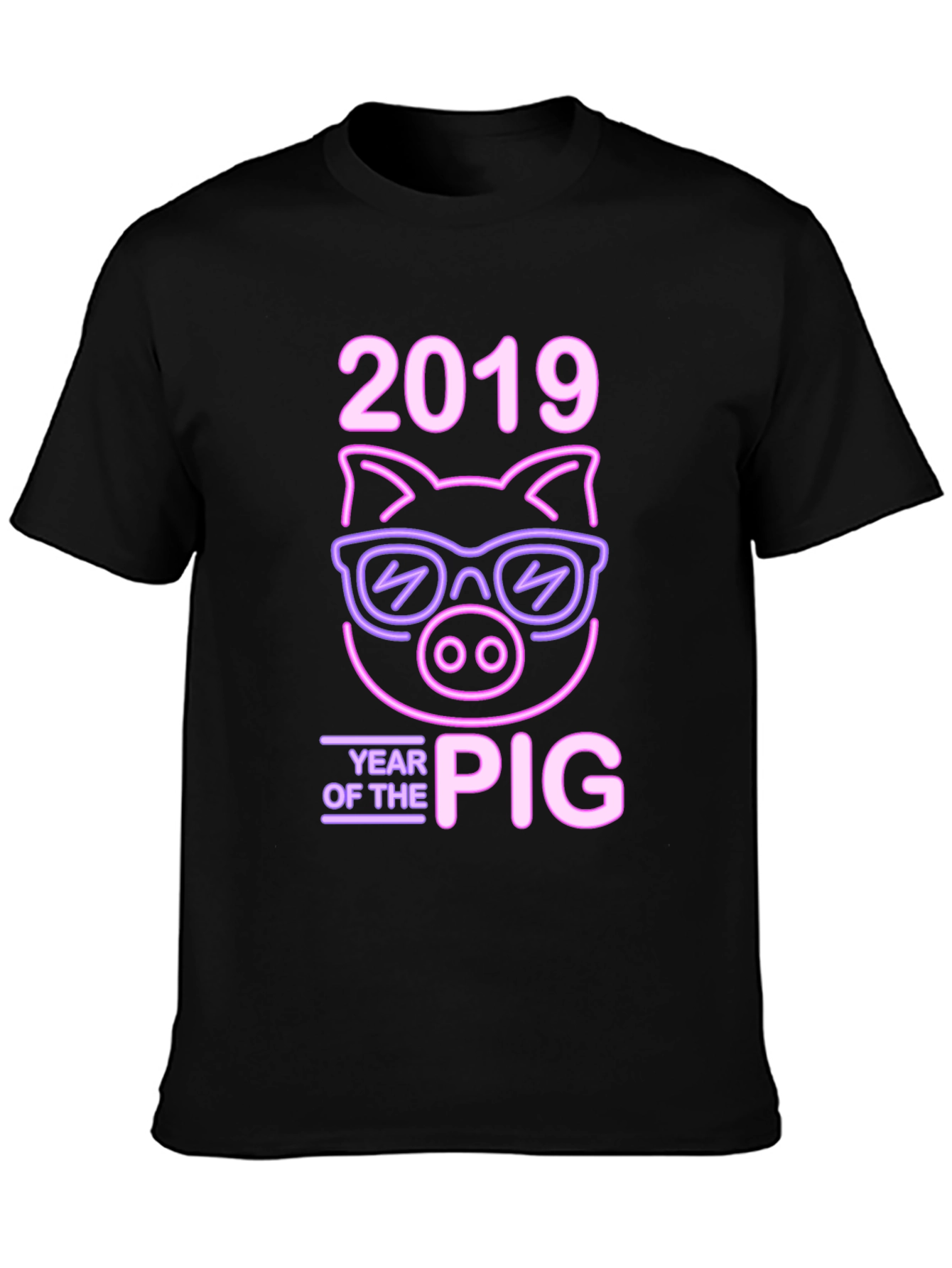 2019 Year of the Pig Graphic T-Shirt