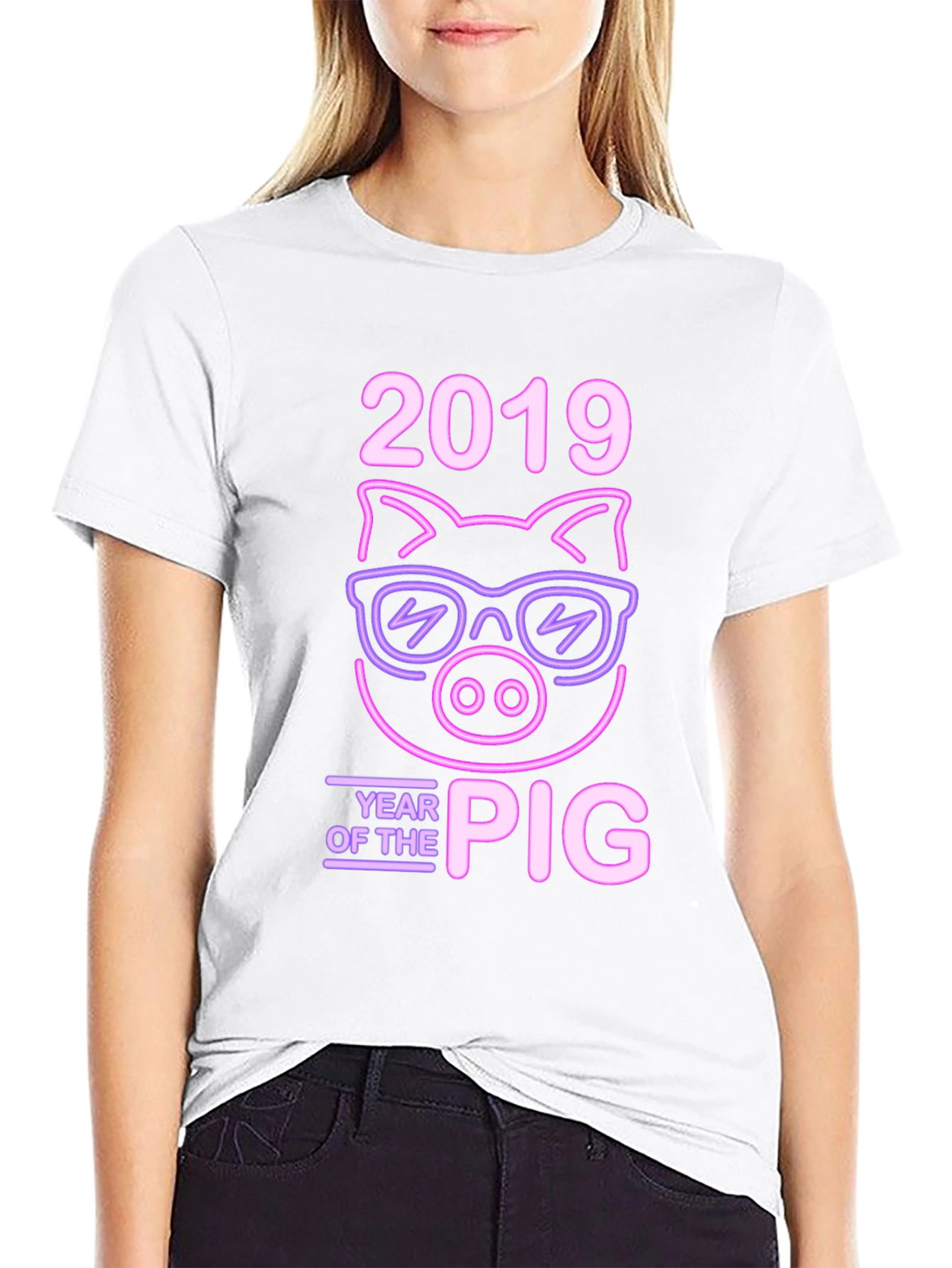 2019 Year of the Pig Graphic T-Shirt