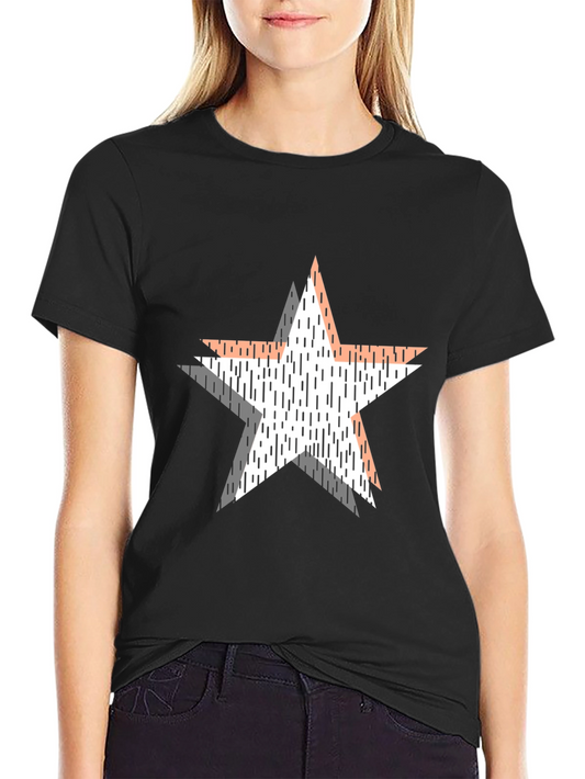 Star Graphic Black T-Shirt