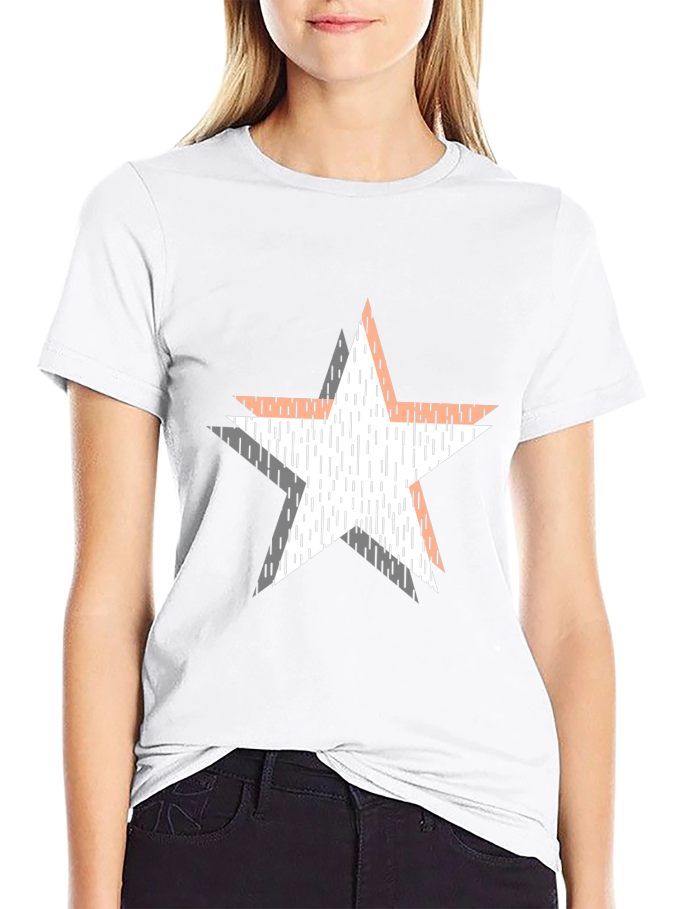 Star Graphic Black T-Shirt