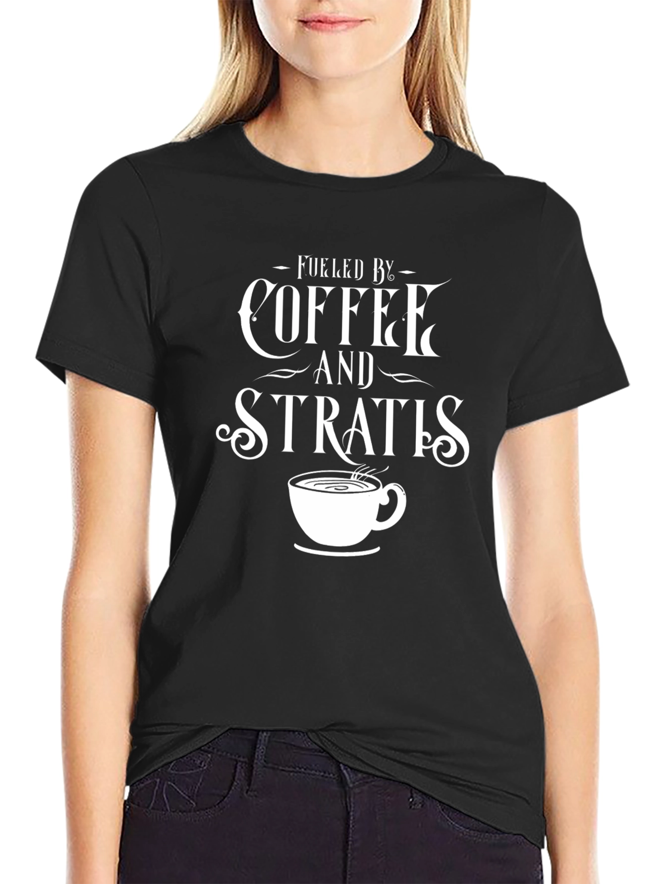 Fueled by Coffee and Strats T-Shirt