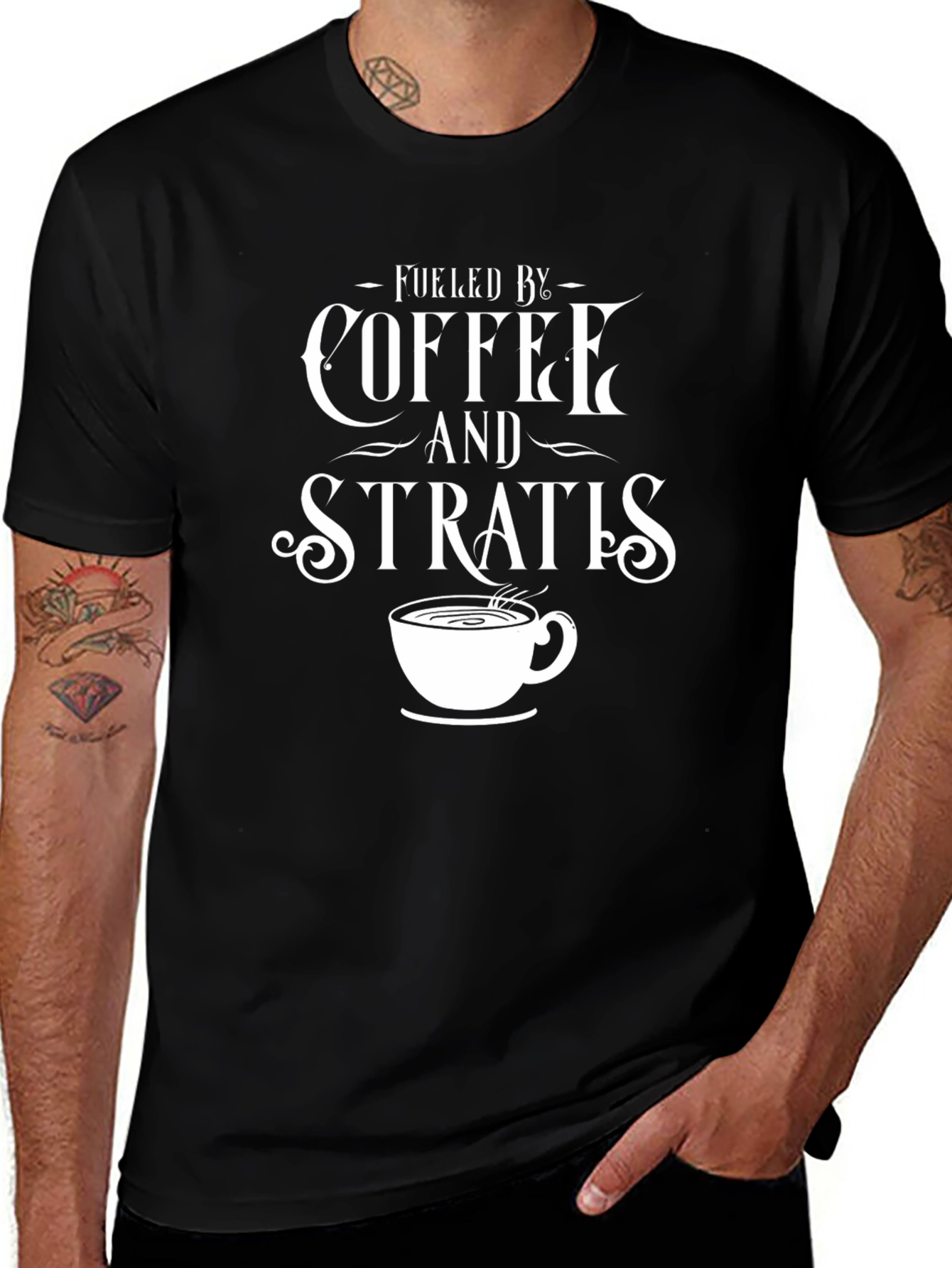 Fueled by Coffee and Strats T-Shirt