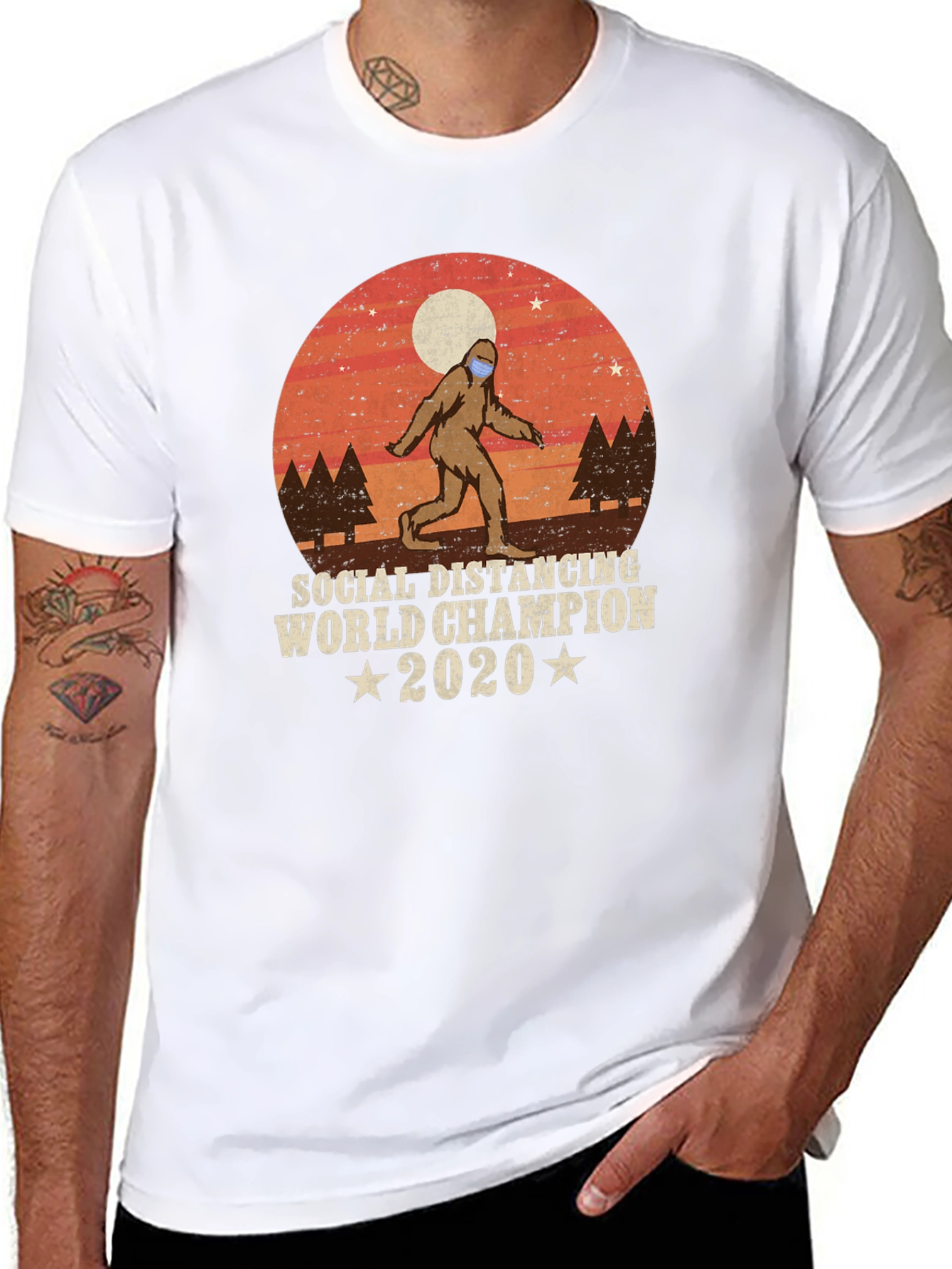 Social Distancing Champion 2020 T-Shirt