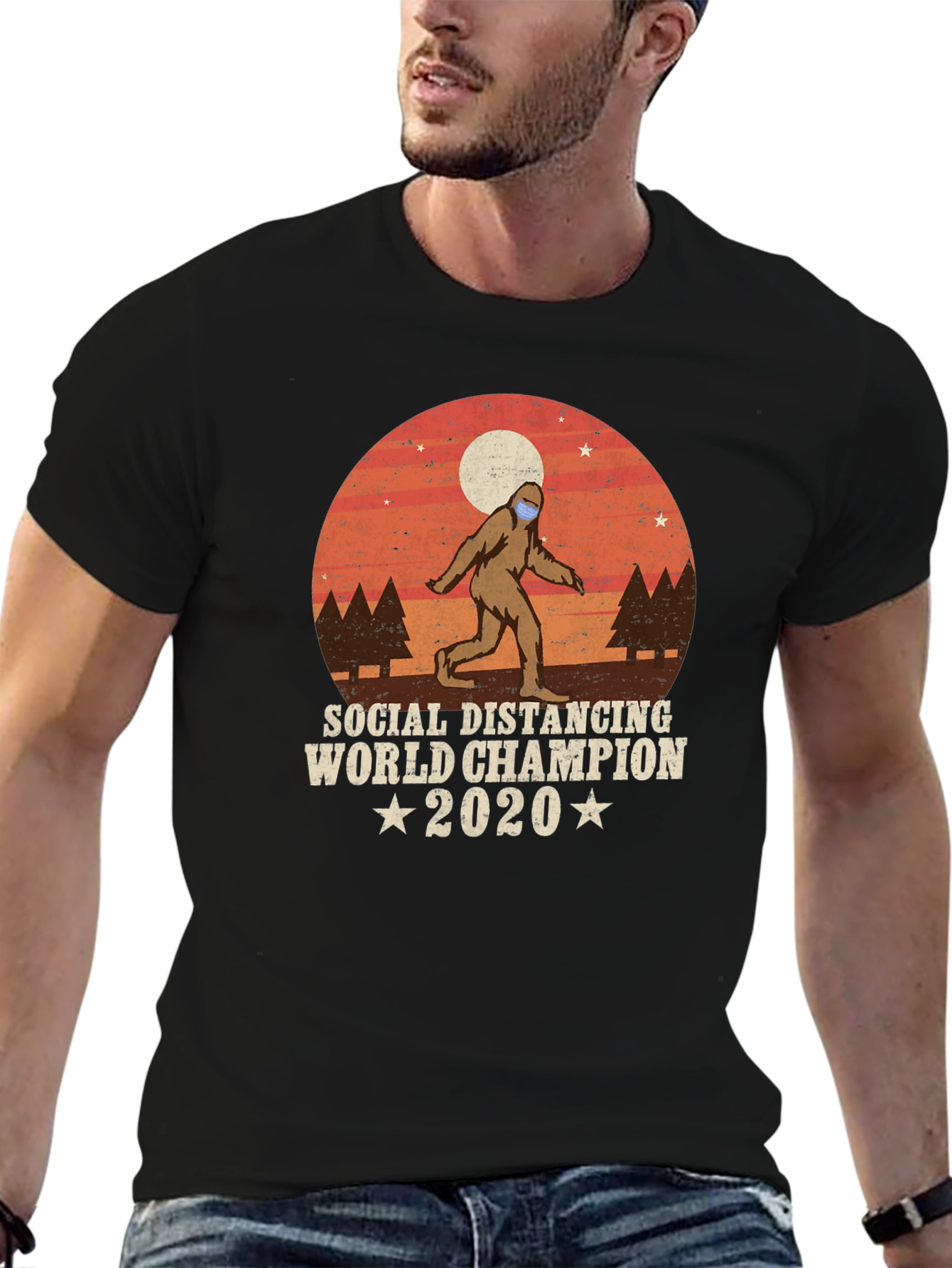 Social Distancing Champion 2020 T-Shirt